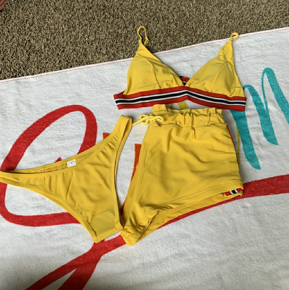 3 piece swimwear